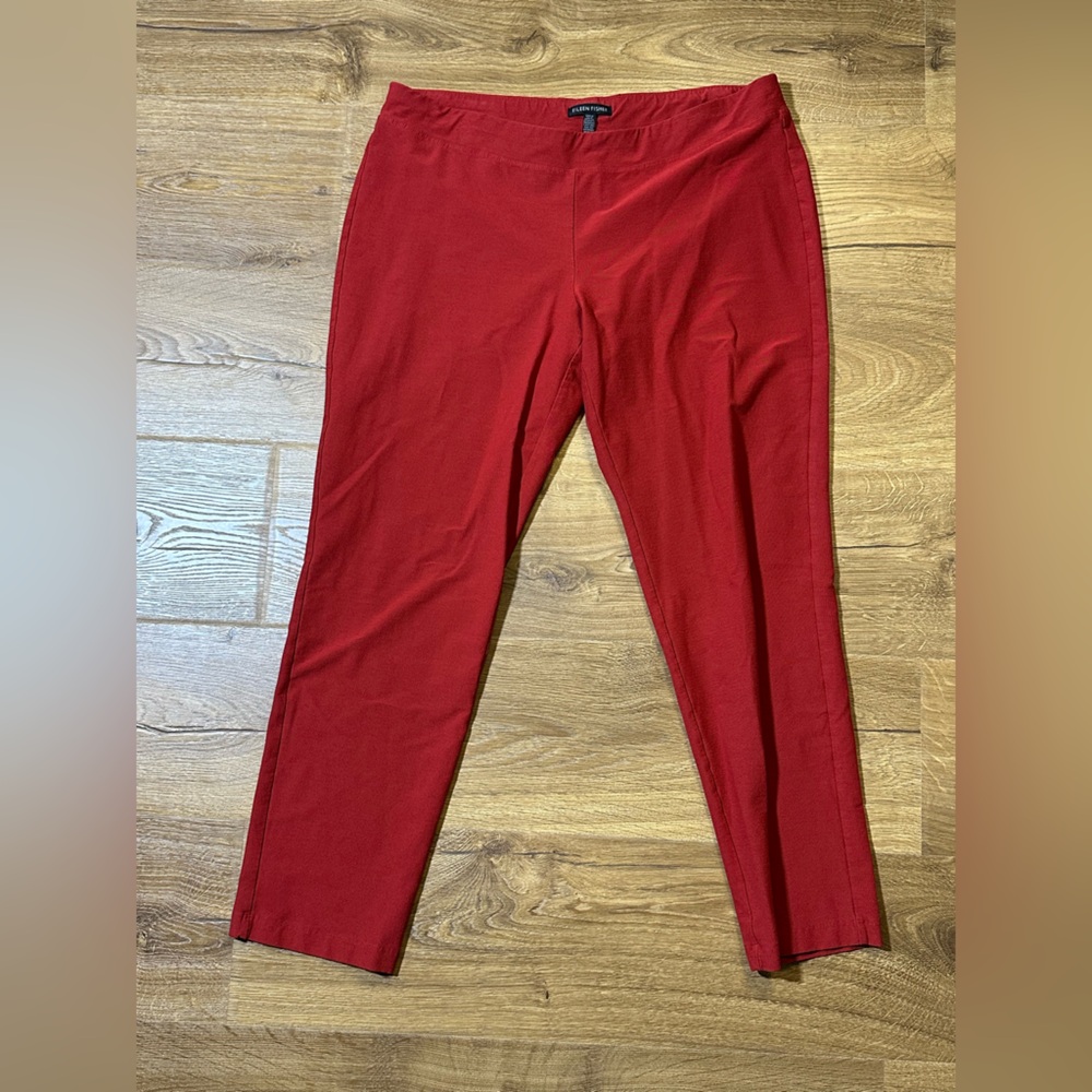 Eileen Fisher Burnt Orange Pants Large